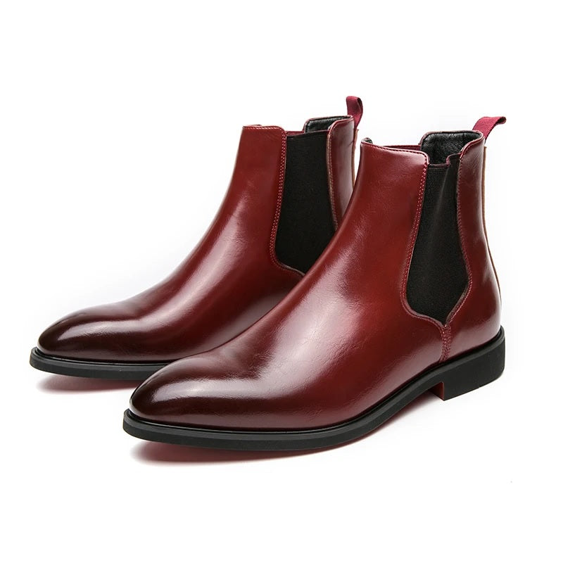 Men's Leather Chelsea Boots