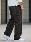 Men’s Leopard-Print Cargo Pants