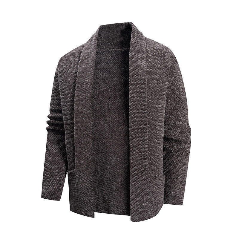 Men's Open Front Cardigan