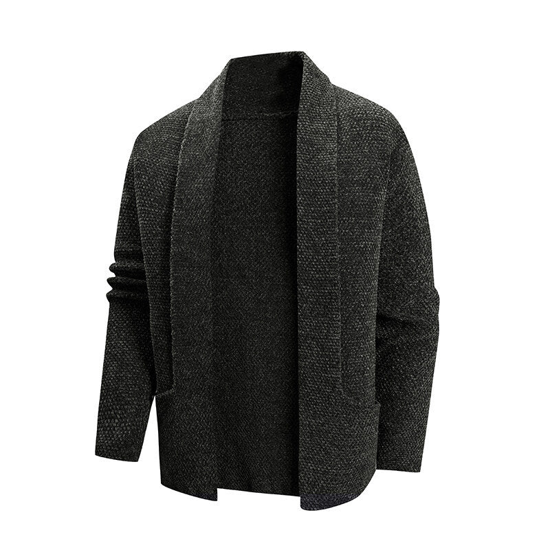 Men's Open Front Cardigan