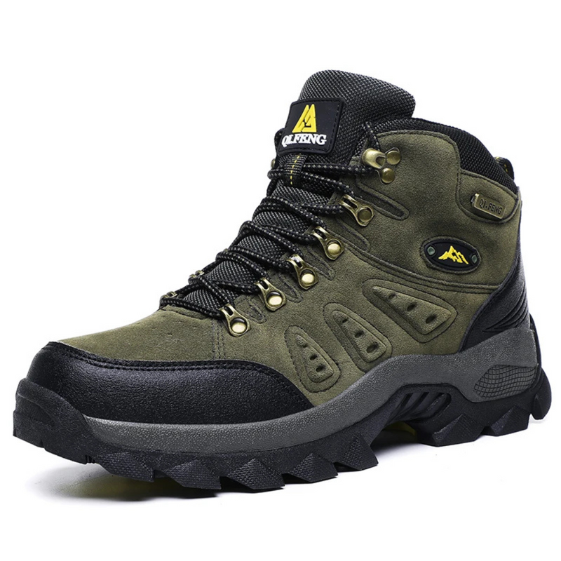 Men's Waterproof Hiking Shoes – Green