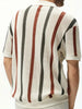 Men’s Short-Sleeve Shirt with Stripes