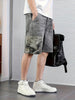 Men’s Shorts with Camo Patches