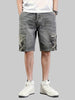 Men’s Shorts with Camo Patches