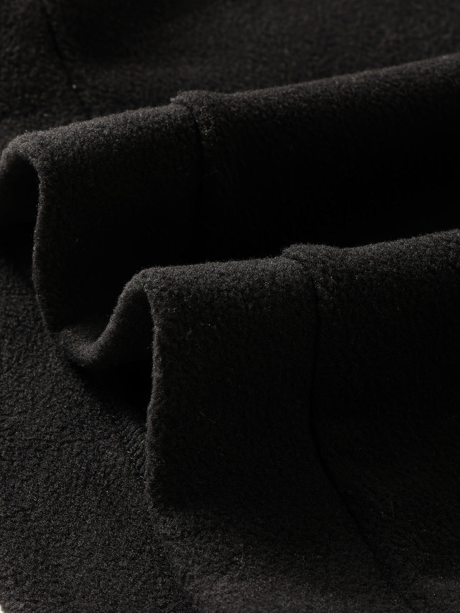 Men's Textured Mock Neck Sweatshirt with Half Zip
