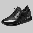 Men's Hand Stitched Leather Sneakers Classic - Black