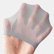 Breathable invisible socks worn inside shoes - top view showing hidden sock