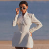 Women's Blazer Fall Wedding Guest Dresses