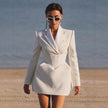 Women's Blazer Fall Wedding Guest Dresses