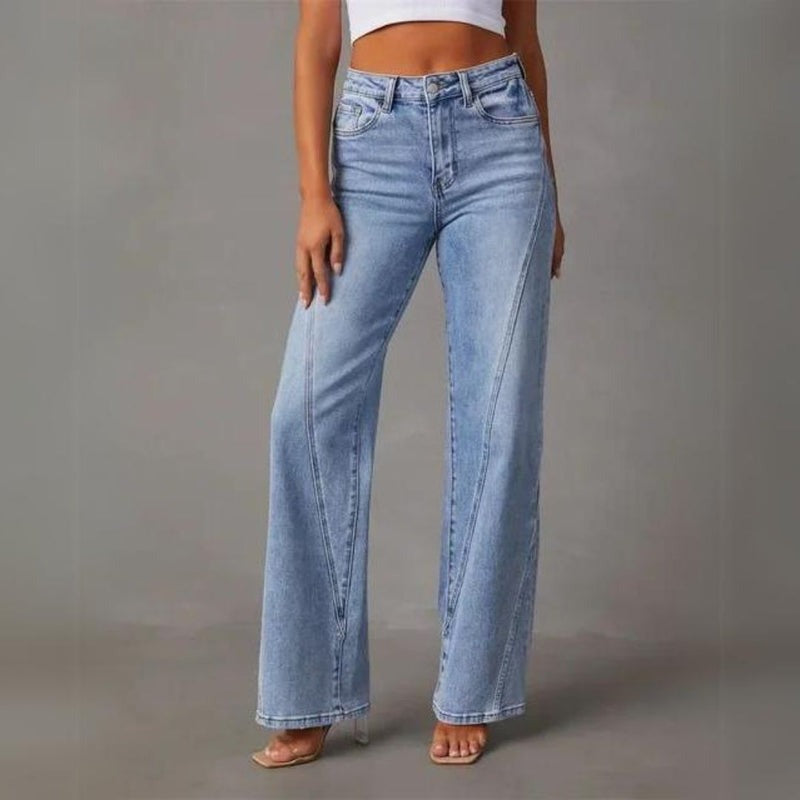 Women's Wide Leg Jeans High Waisted