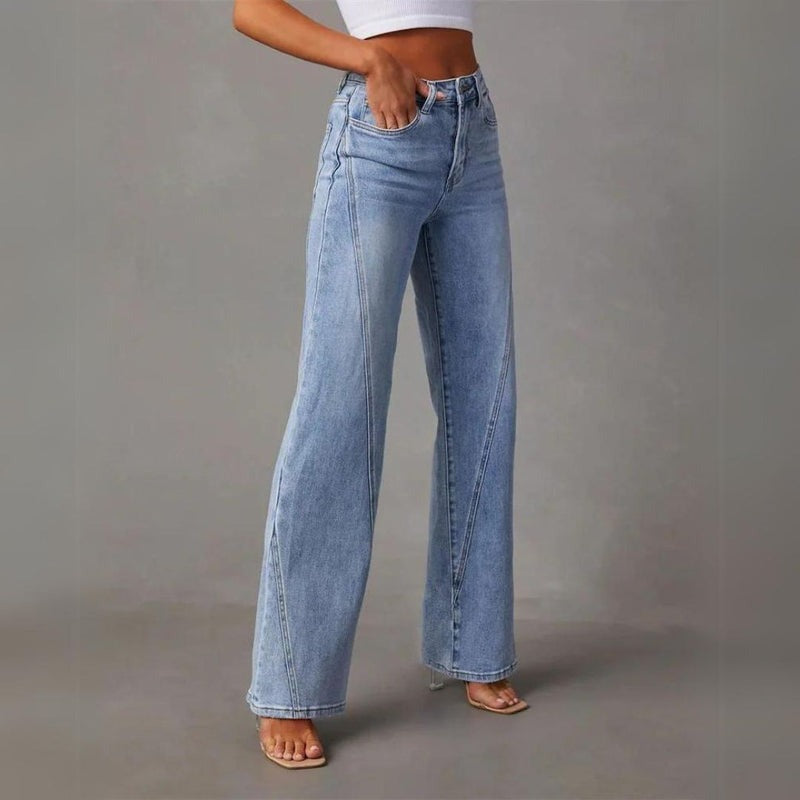 Women's Wide Leg Jeans High Waisted