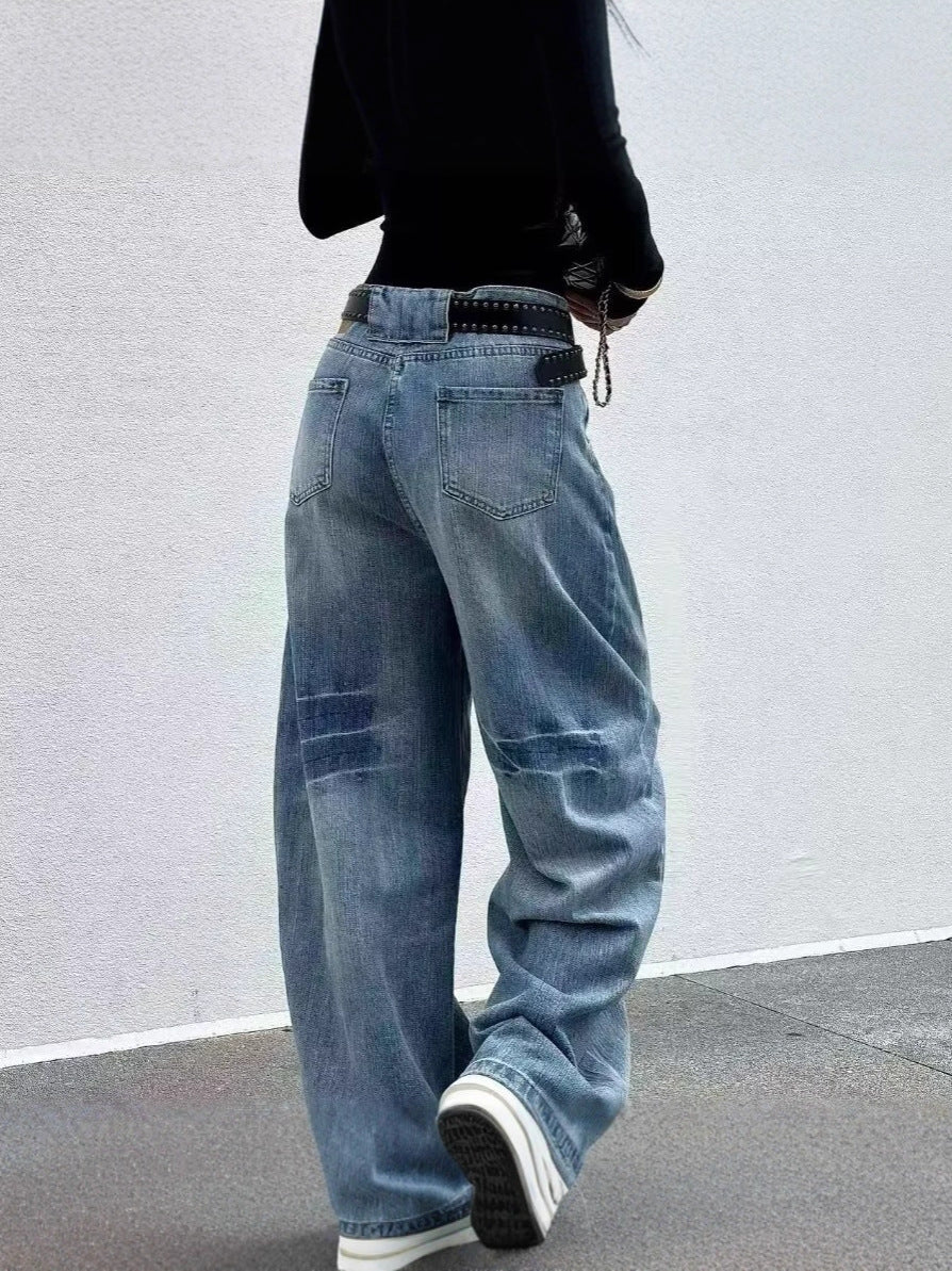Women's Barrel Jeans High Waisted