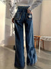 Women’s High-Waisted Pants with Braided Accents
