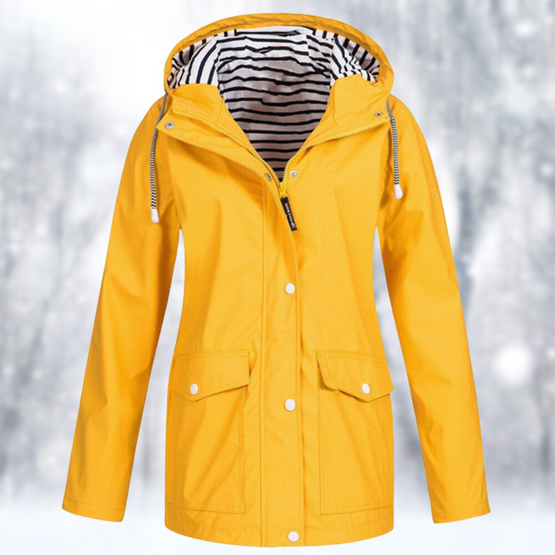 Women's Hooded Raincoat