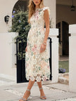 Women’s Lace Dress with Floral Pattern
