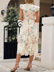 Women’s Lace Dress with Floral Pattern