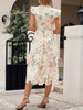 Women’s Lace Dress with Floral Pattern
