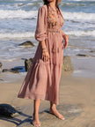 Women’s Midi Dress with Polka Dots