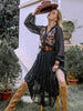 Women’s Midi Dress with Polka Dots