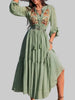 Women’s Midi Dress with Polka Dots