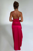 Women's Open Back Fall Wedding Guest Dress