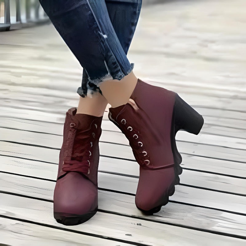 Women's Chelsea Boots Block Heel