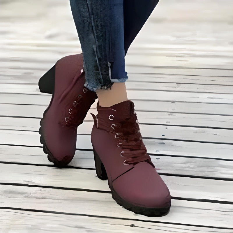 Women's Chelsea Boots Block Heel