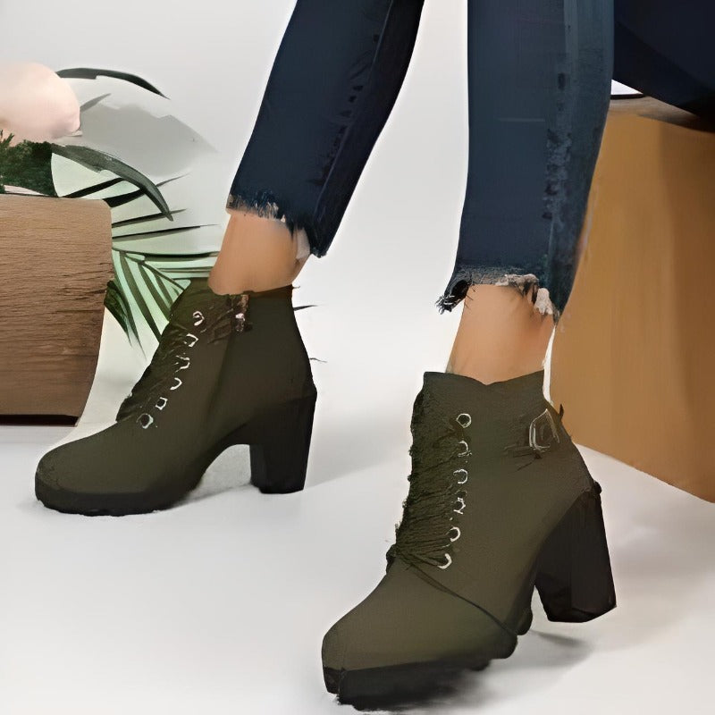 Women's Chelsea Boots Block Heel