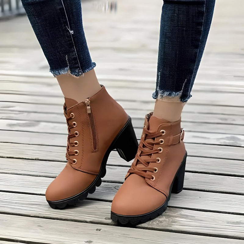 Women's Chelsea Boots Block Heel