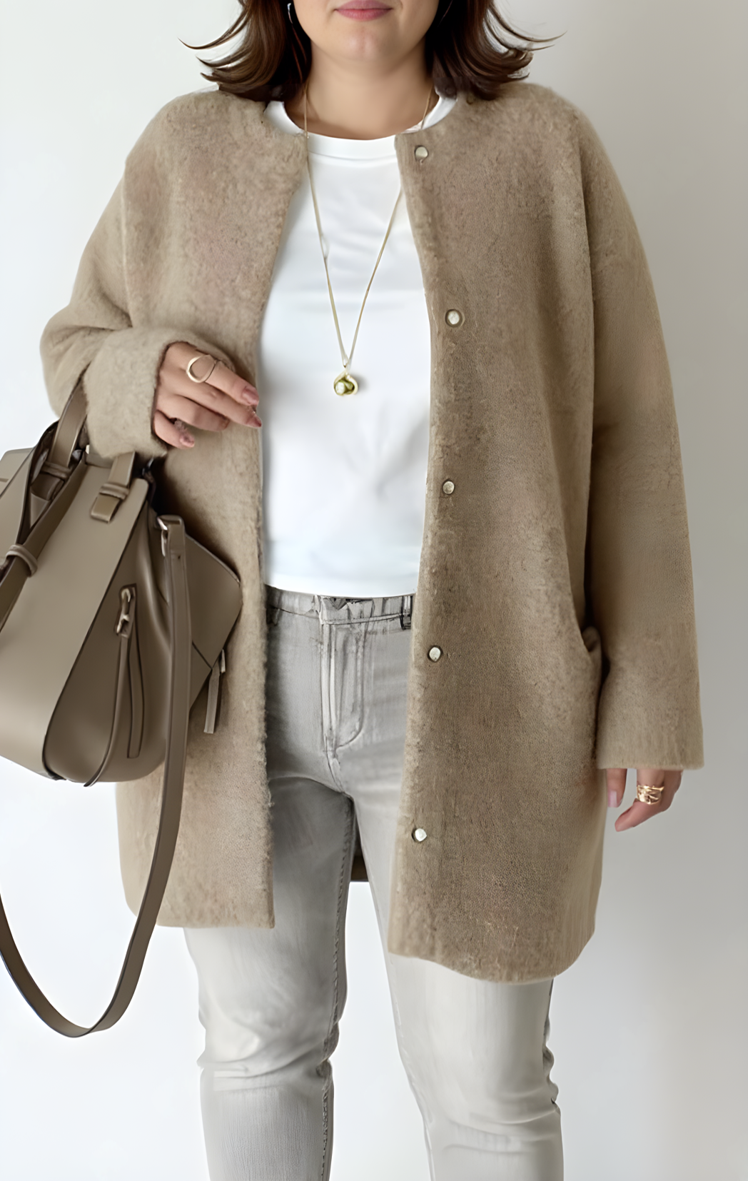 Women's Oversized Longline Cardigan