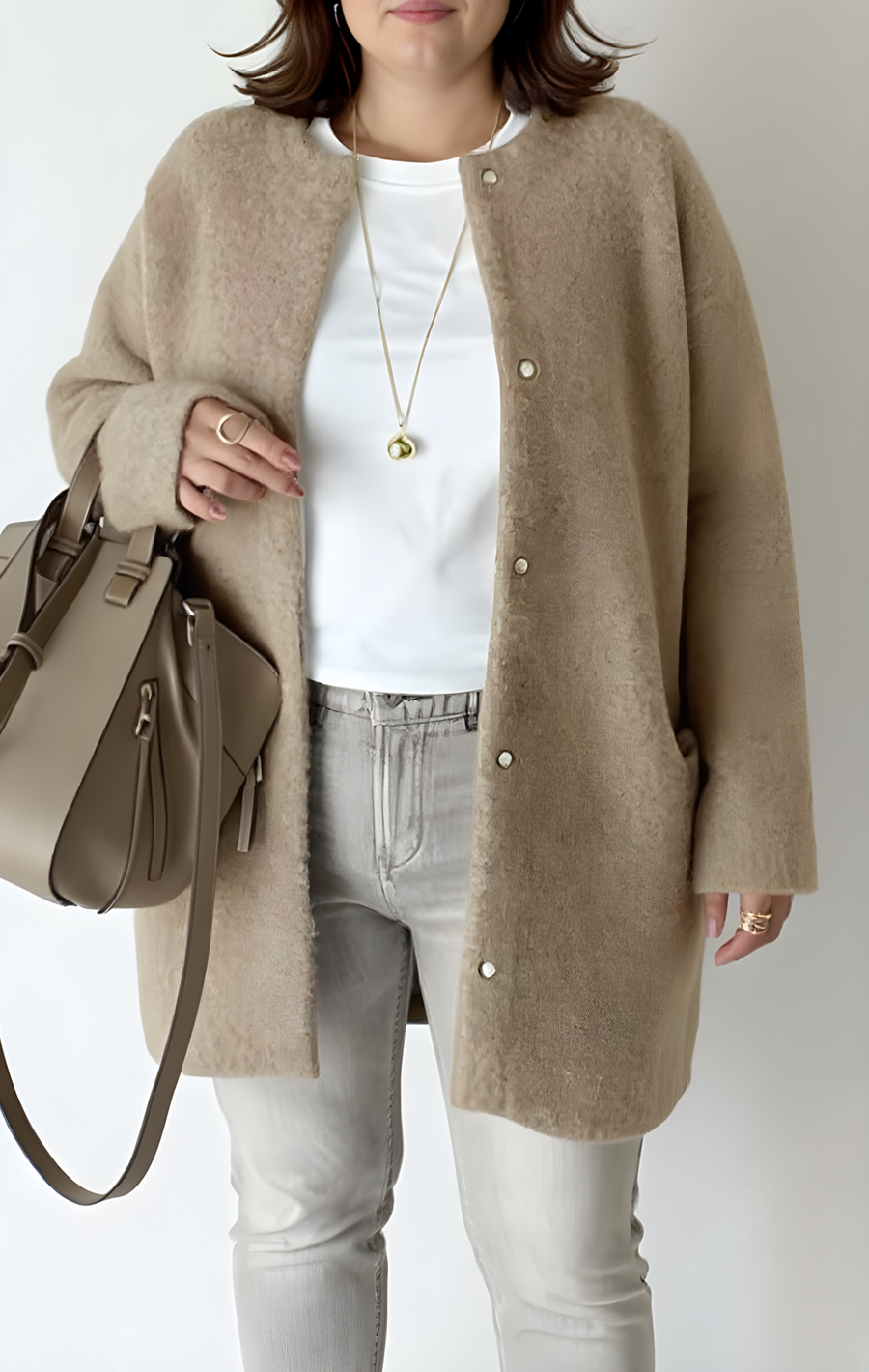 Women's Oversized Longline Cardigan