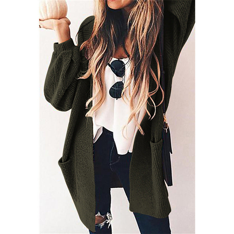 Women's Longline Cardigan Open Front