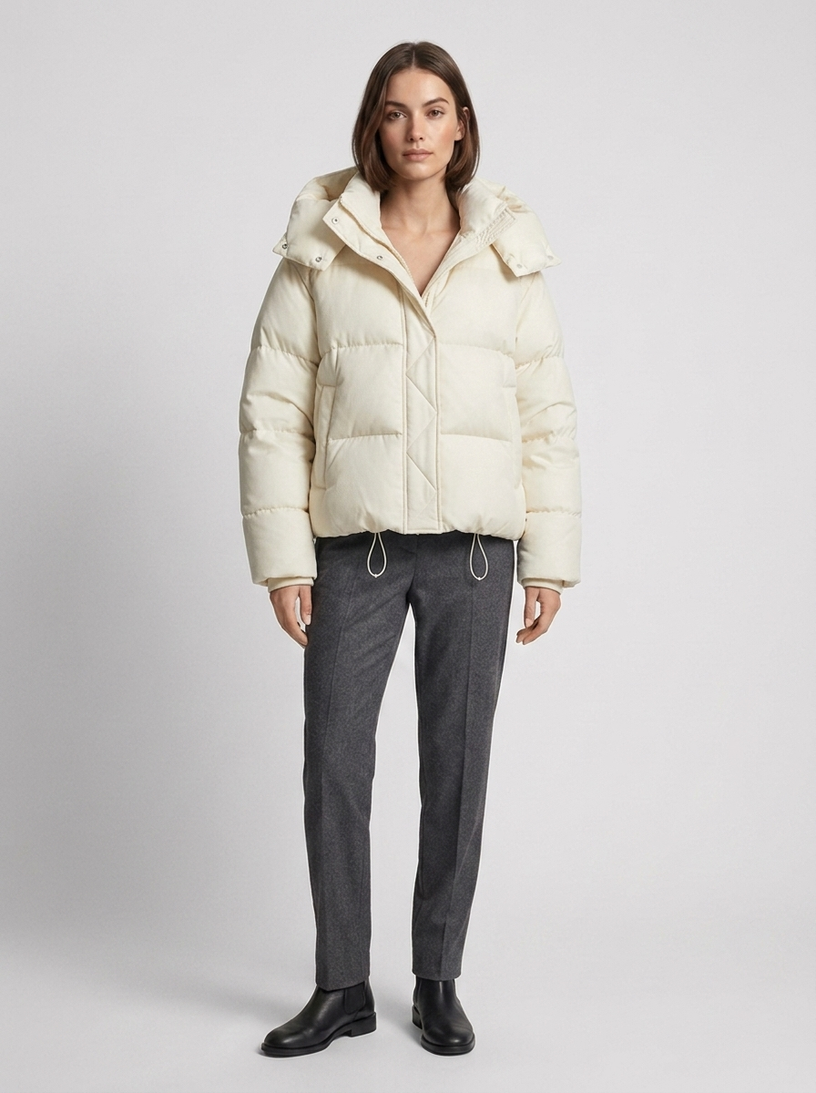 Women's Oversized Quilted Puffer Jacket
