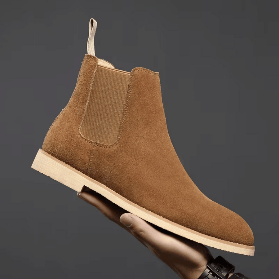 Men's Suede Chelsea Boots