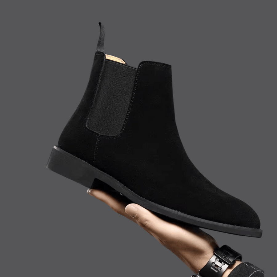 Men's Suede Chelsea Boots