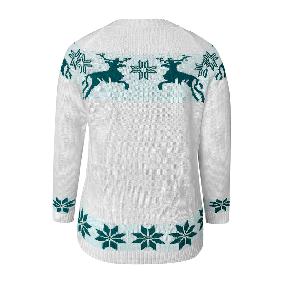 Women's Tacky Christmas Sweater Reindeer