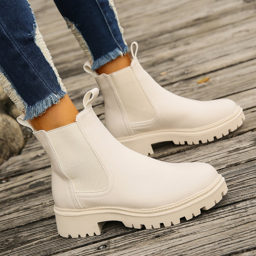 Women's Chelsea Boots Lug Sole