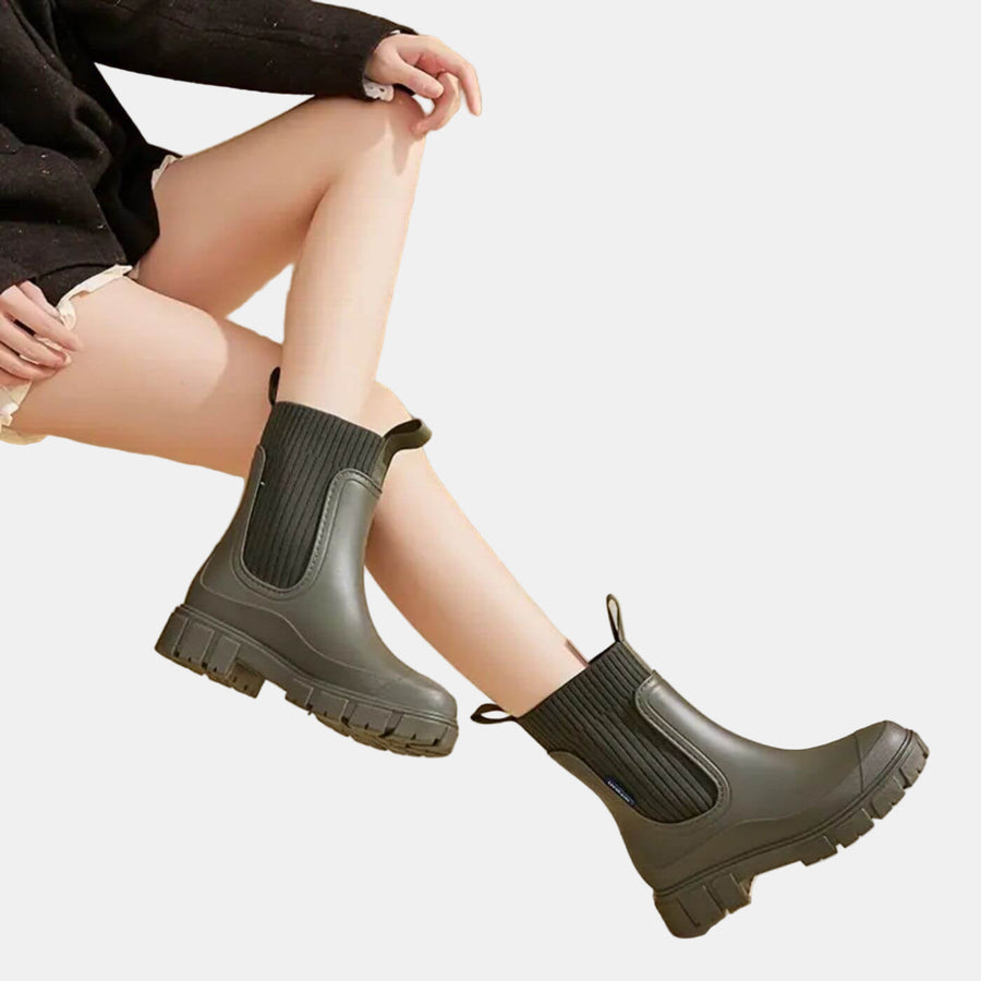 Women's Waterproof Chelsea Boots Platform