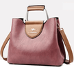 Women's Multi Compartment Handbag Elegant - Purple