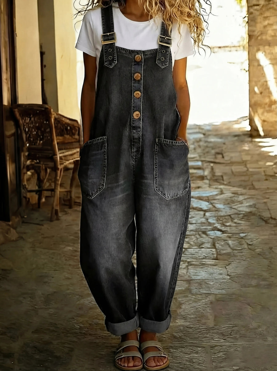 Women's Pocket Jumpsuit Casual
