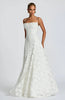 Women's Spaghetti Strap Wedding Dress Maxi in White