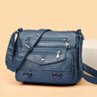 Women's Vintage Crossbody Bag Shoulder Strap - Blue