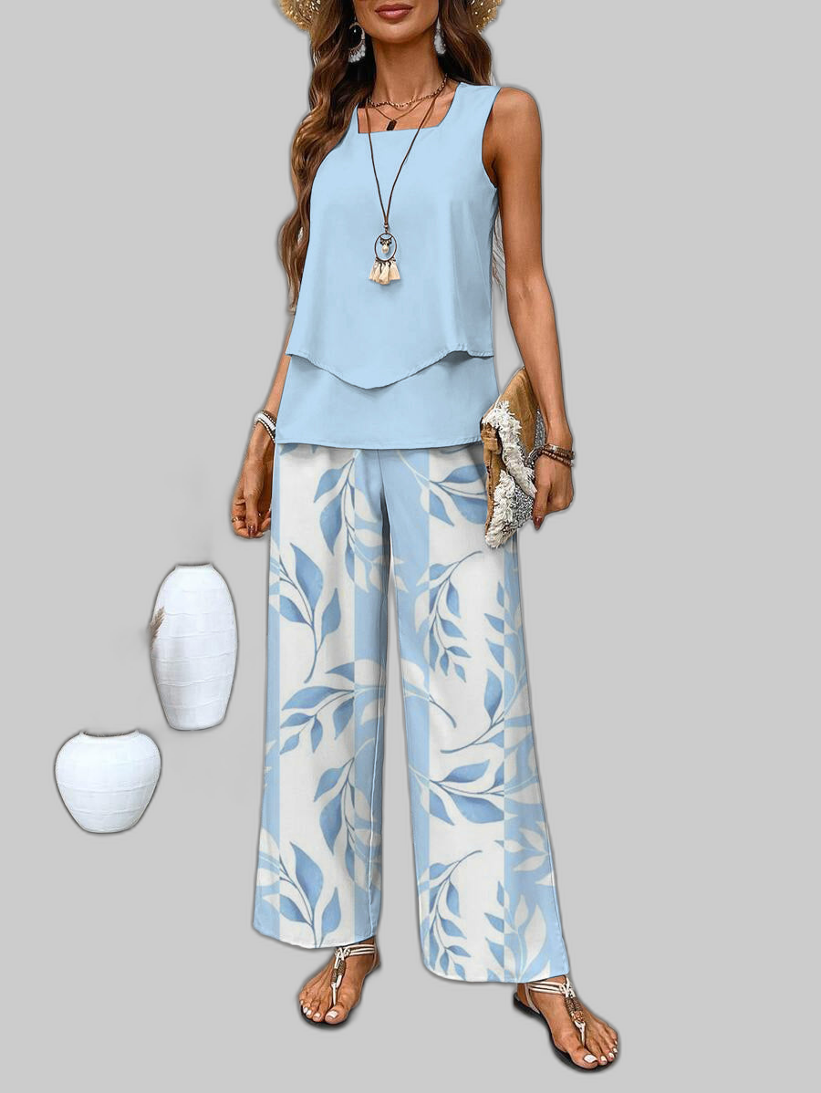 Women's Wide Leg Set Two Piece